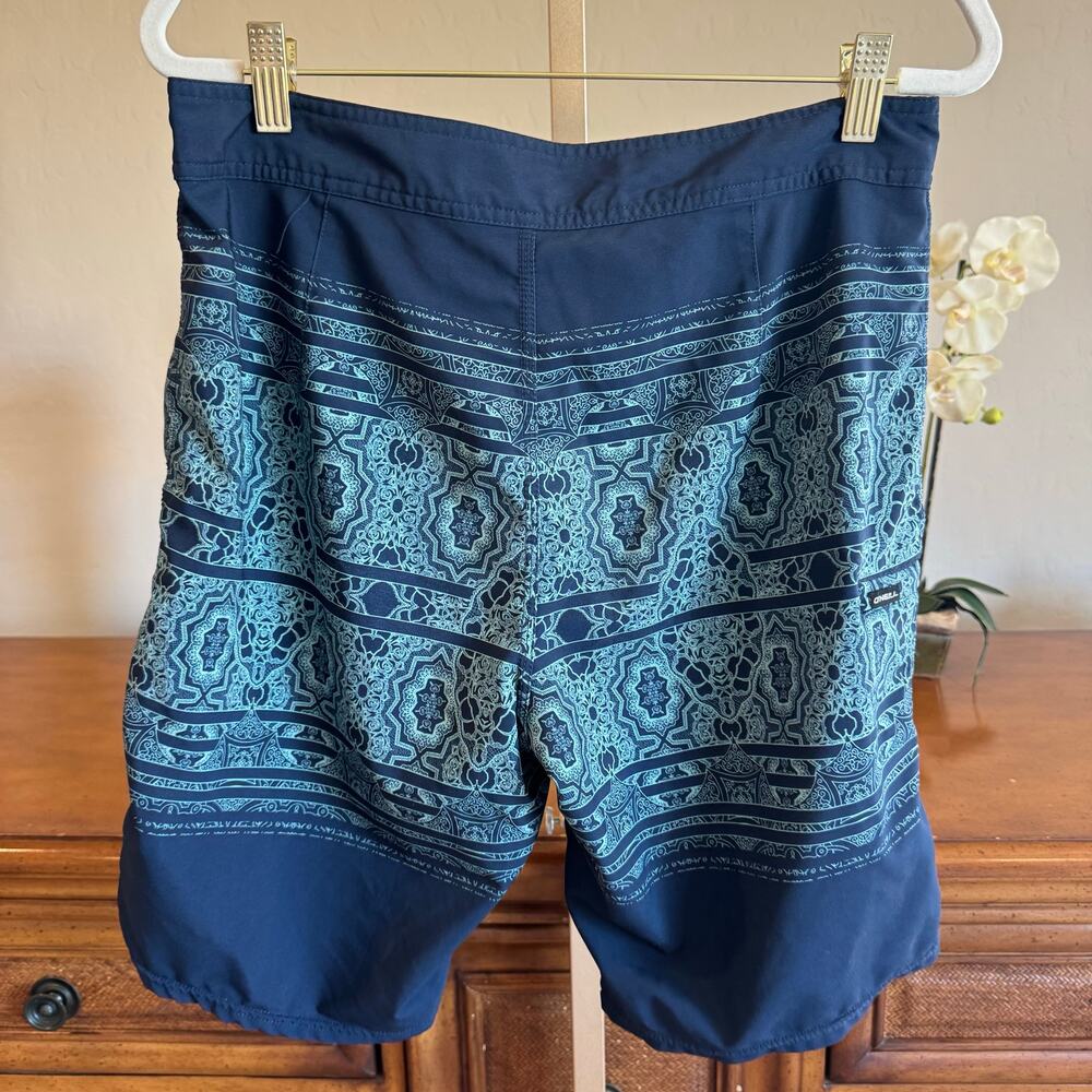 O’Neill Hyperfreak Board Shorts Men’s Size 30 Blue Surf Swim Trunks - Picture 4 of 12